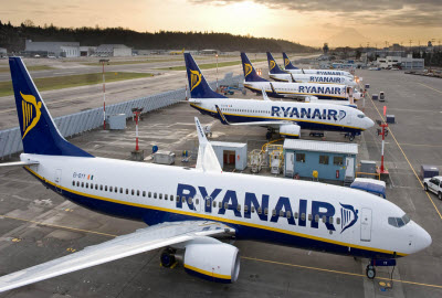 Ryanair aircraft