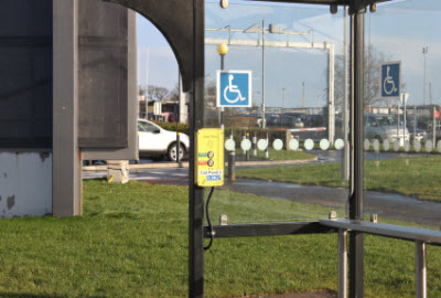 Calling station at Belfast airport