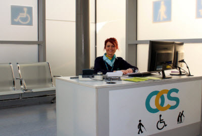 Special Assistance desk, Dublin Airport Terminal 1