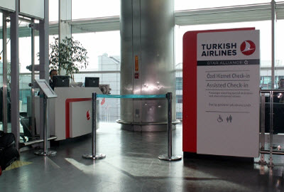Turkish Airlines Disabled Assistance Desk