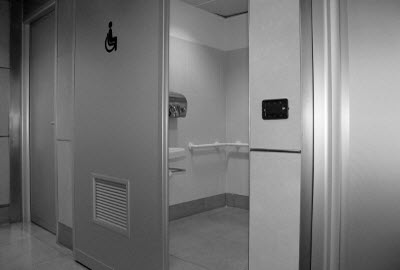 Disabled Toilet at Linate airport