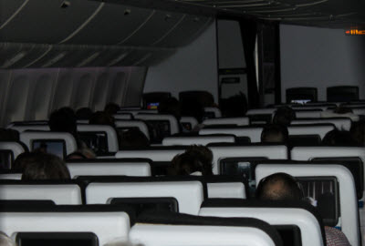 Air New Zealand Economy main cabin