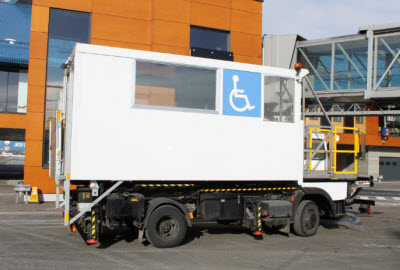 Ambulift in service at Tallinn airport