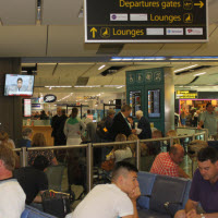 London Gatwick PRM waiting lounge