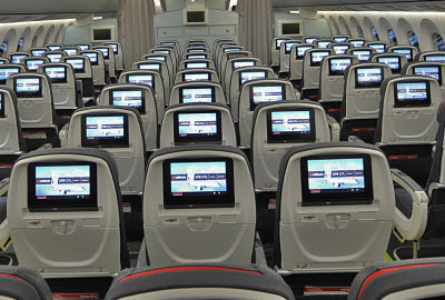 Air Canada Boeing 787 Cabin Interior