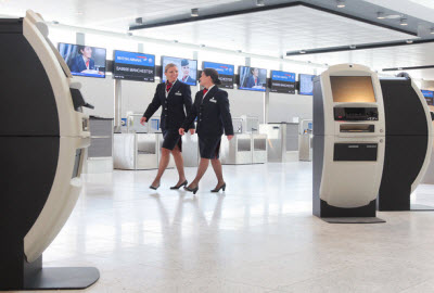 British Airways Gatwick North Terminal check-in facility