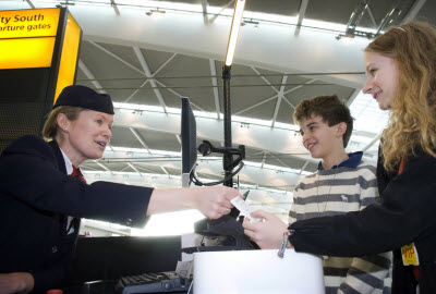 Ground crew at Heathrow T5