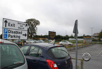 Bournemouth airport disabled car parking