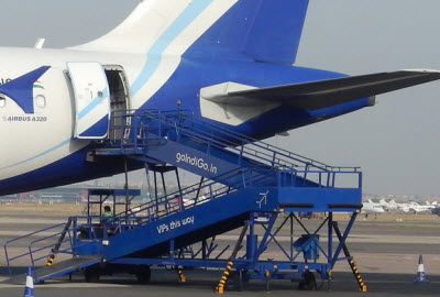 IndiGo Airlines access ramp