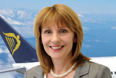 Ryanair customer service director Caroline Green