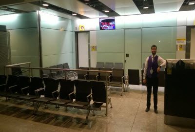 Heathrow T5 special assistance transit lounge