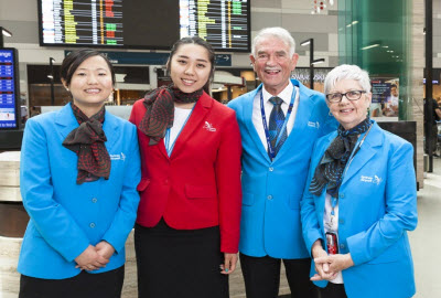 Sydney Airport Ambassador staff
