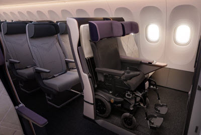 Delta Air4All prototype seat