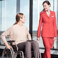 Wheelchair assistance at United States airports